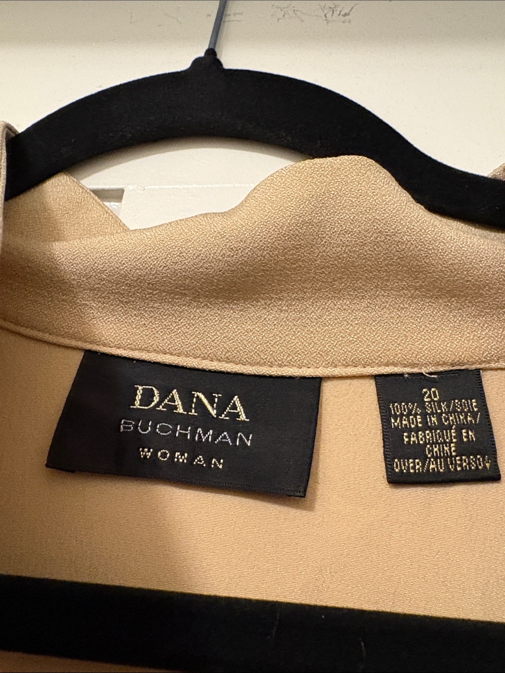 Dana Bachman Gold Button-Front Blouse - Picture 2 of 4